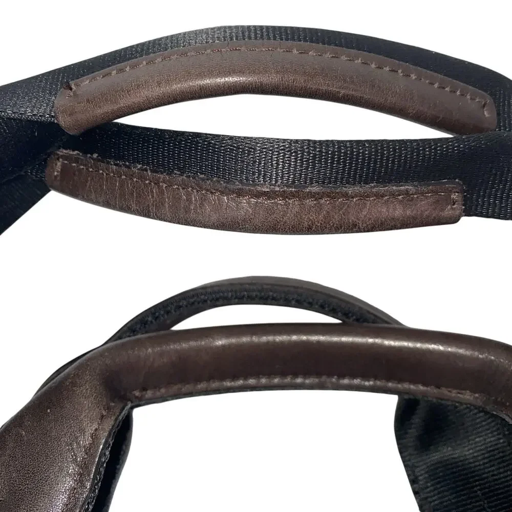 TUMI Business Bag Slim Brief Nylon Napa Leather